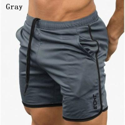 China Sustainable Men Running Shorts Bodybuilding Muscle Training Sportswear Exercise Gym Shorts for sale