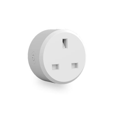 China Cheap Mini Zigbee Smart Plug Socket UK Standard Timing Function Compatible With Amazon Google Assistant By Voice Control RMC050-ZB for sale