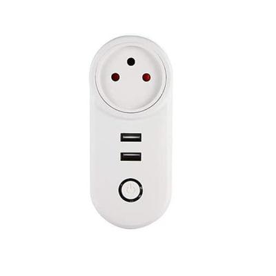 China Israel Smart Plug Residential/Multi-Purpose Compatible With Google Home Overload Protection Bedroom WIFI Regulator Smart Plug Plug In Universal Socket Outlet for sale