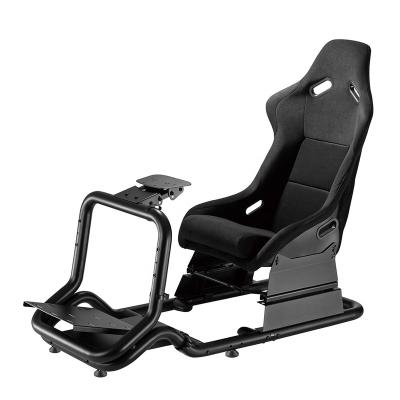 China Steel Simulator PS4 PS5 Sim Racing ARES WING Racing Motion Simulator Cheap Price PC Game F1 Cockpit Driving Cockpit for sale