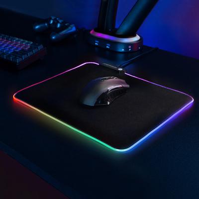 China Game ARES WING Water Resistant Mouse Pad Amazon Hotsell RGB Lighting Gaming Mousepad Cloth Mouse Pad Manufacturer for sale