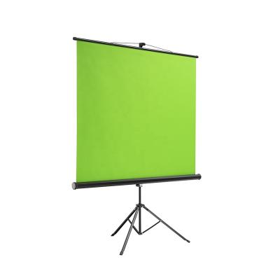 China Green 106'' WING ARES Polyester Backbrop Tripod Stand Collapsible Screen Chromakey Background for sale