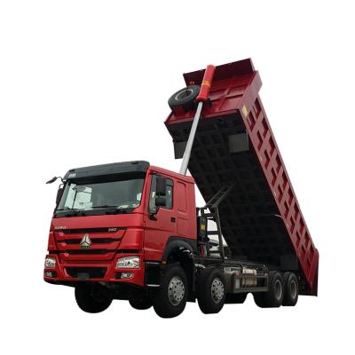 China Sinotruck Howo Dumper Truck 8x4 336 371 12 Wheeler 40 Ton Tipper Truck Dump Truck With Low Price 8500x2300x1500 for sale