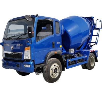 China Construction material stores howo 5m3 concrete mixer truck high performance and trustworthy Mini Concrete Mixer for sale