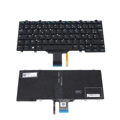 China Ultra Thin FR Layout Replacement Notebook Keyboard for Dell E7250 FR E5250 E7270 Laptop Keyboard with Backlit No View for sale