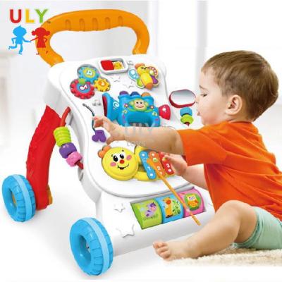 China 2 in 1 2020Top Selling Stage Study Activity Baby Walker Toys Push Walker Baby Musical Baby Walker for sale