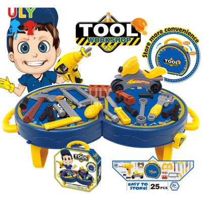 China With light and music toy toolbox kids tool portable toys pretend toy boy for kids for sale