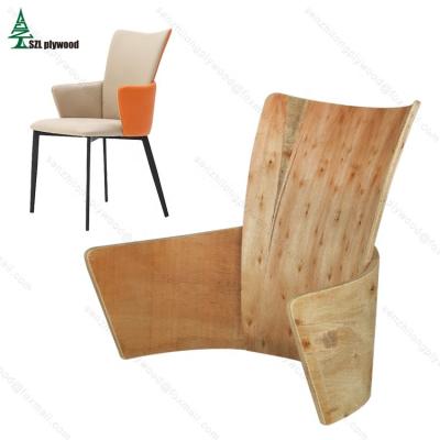 China Modern double layer dinner chair eucalyptus plywood frame, dinner chair new design plywood frame, two pcs dinner chair plywood frame for sale