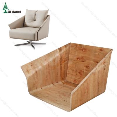 China Modern home office swivel chair leather plywood, modern workshop office chair plywood leather frame, factory outlet swivel chair plywood for sale