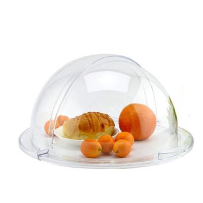 China High quality custom made and durable shops food dome retail transparent acrylic cover for sale