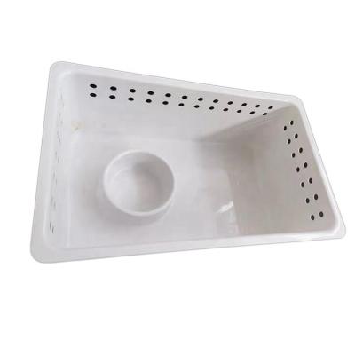 China Wholesale Acrylic Hook Fish Feeding Box For Snake Size Customizable Snake Tub for sale