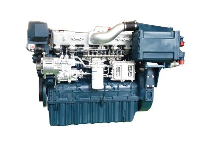 China Small 600 Hp Boat Diesel Engine Water Cooled Electric Inboard Motor Boat Engine With Inboard Engine Motor for sale