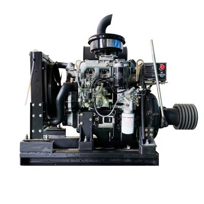 China 4 CYL Diesel Engine Water Cooled Vertical Natural Aspirated For Agriculture Irrigation Diesel Water Pump Sale for sale