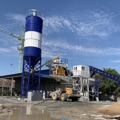 China Construction worksÂ   Prepared Concrete Batching Plant 50m3/h Mini Concrete Plant for sale