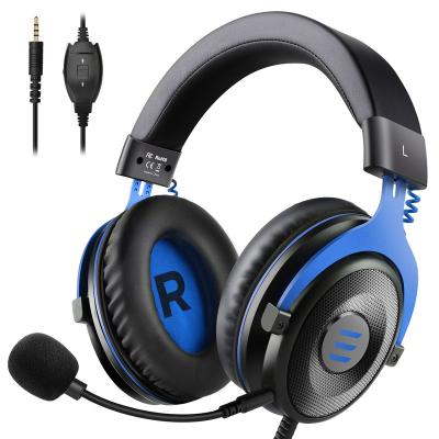 China Professional Gaming Earphone Laptop 50mm Driver 3.5mm Stereo Sound Pickup Gaming Headphones for sale