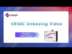 Universal Compact Fiber Spectrometer SR50C unboxign video