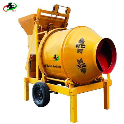 China Building Material Shops New Drum Mobile Diesel Powered Cement Mortar Concrete Mixer for sale