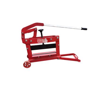 China Building Material Shops Permeable Sidewalk Square Roll Brick Manual Brick Cutting Machine for sale