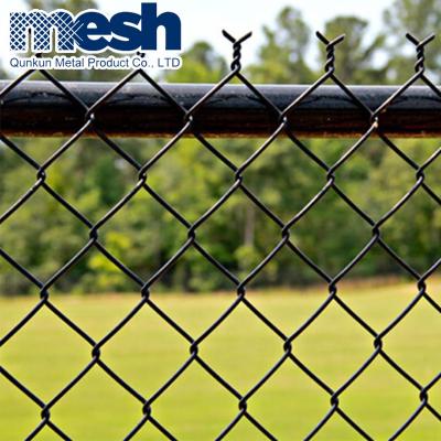 China Easily Assembled ISO9001 Certification PVC Coated Chain Link Fence For OEM Custom for sale