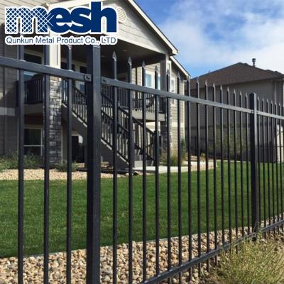 China Easily Compiled High Quality Modern Steel Fence Philippines Design for sale