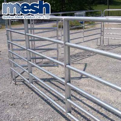 China Easily Collected Cheap Cattle Corral Yard QunKun Panels For Sale for sale