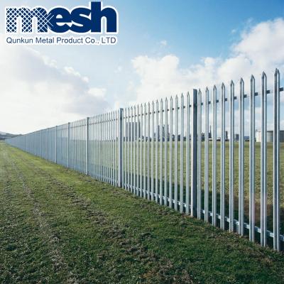 China Easily Assembled Easily Assembled Steel Palisade Fencing Prices for sale