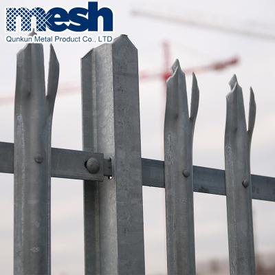 China Easily Assembled China Supply Used Pool Safety Palisade Pale / Wrought Iron Fencing Euro Fence Panel For Sale for sale