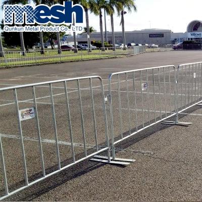 China Easily Assembled PVC Coated Temporary Crowd Control Barrier Fence for sale