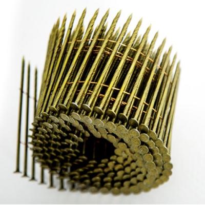 China Flat Coil Nails x.099 THREAD HELICAL CLAVOS MANUFACTURER 2 1/4