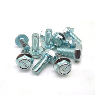 China Factory Hex Bolt Diameters Hex Flange Hex Bolt Head Flange Bolt Steel High Tensile Steel Custom Tianjin Port CN; HEB for sale