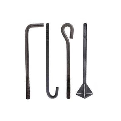 China Stainless Steel DIN 529 JA/J /L/LA/ Black Oxide Right Angle Type First Stone Anchor Clip Bolts OEM/ODM Factory Accept Custom Baut From Perno for sale