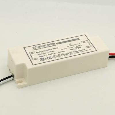 China Downlight 20W 30W 40W Constant Current 600ma Led Driver 100-277Vac Input With USA Market Approved for sale