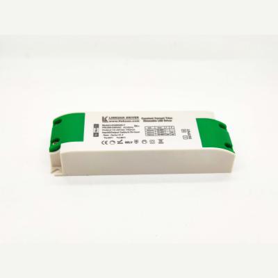 China led driver Zhongshan TUV SAA led driver Zhongshan 200-240vac led driver connector phase cut phase forward triac dimmable led driver 700ma 30w for sale