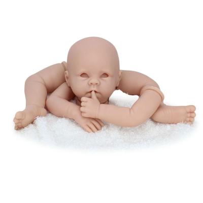 China No Hair CuteDOLL Unpainted Reborn Baby - Doll Kits DIY 22inch Soft Vinyl Newborn Doll Kits for sale