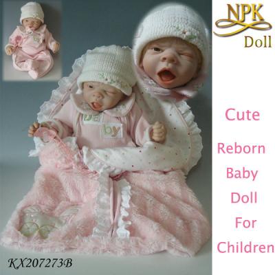 China Educational Realistic Reborn Soft Toy 20inch Silicone Baby Dolls For Children for sale