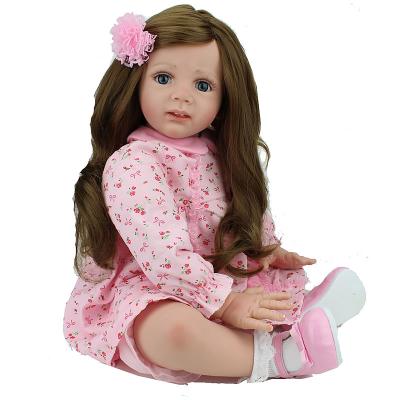 China Hot Sale Hand Painted Reborn Silicone DOLL KAYDORA Baby Reborn - Doll 24 Inch Babies - Doll with Beautiful Fabric for Christmas Gift for sale