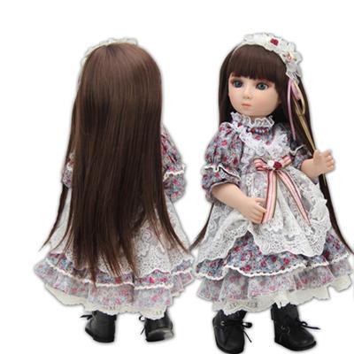 China Cartoon Toy Wholesale Cute 18 inch Japan Plastic princess bjd ball doll full vinyl girl collectible toys for sale