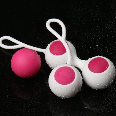 China Stimulating 2023 Easy To Carry Love Egg Kegel Balls Sex Toys Medical Silicone Safe Waterproof for sale