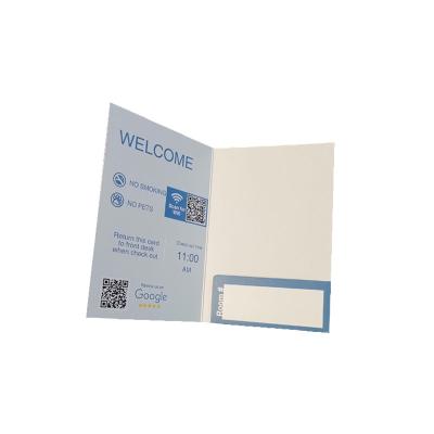 China Fashion Pocket Custom Make Hotel Key Card Holders Envelopes for sale