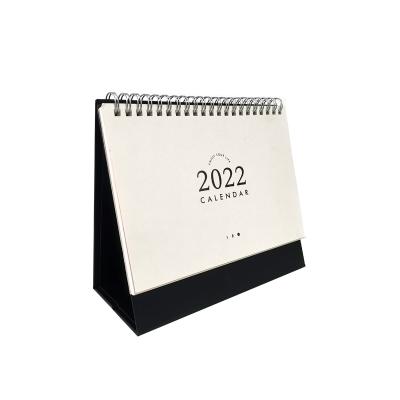 China Newest Fast shipping Table calendar table calendar 2022 custom by art paper 250gsm 13 pages size 185*130mm for sale