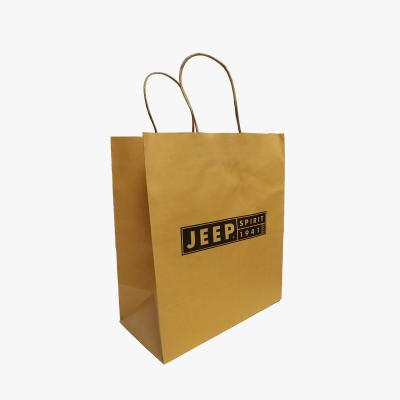 China Recyclable Discount Brown Bags High Quality Kraft Paper With Custom Size And Logos for sale