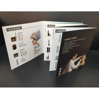 China Popular Durable Custom Glossy Brochure Booklet Paper Printing Service for sale