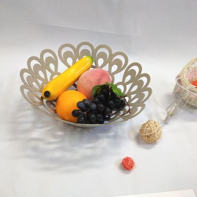 China High Quality Hot Sale Iron Food Dish Tableware Metal Fruit Dish Decoration for sale