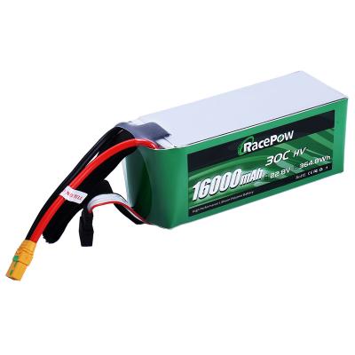 China Rechargeable Agriculture Drone 16000mAh 60C Lithium Batteries For RC Drone 22.8V Agriculture Drone Battery for sale