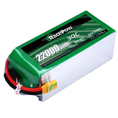 China Drone China Customized 22.8V 22000mAh 30C 6S1P HT Lipo Battery Packs Spray Drone Battery For Agricultural UAV Drone for sale