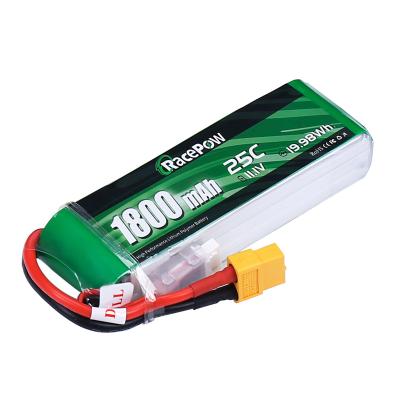 China RC Airplane China Factory Wholesale Price RC Lipo Battery 1800 mAh 25C 3S For RC Airplane Li-ion Bateria Model Drone for sale