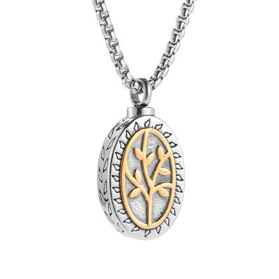 China skin-friendly & Eco - Friendly XiuYuan Ash Jewelry Memorial Tree Of Life Urn Cremation Keepsake Pendant Necklace for sale