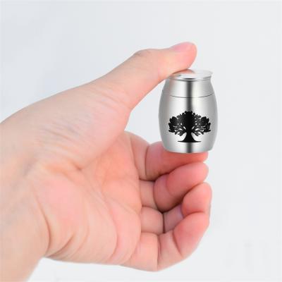 China Stainless Steel American Classic Style Adult Mini Urns Human Ashes for sale