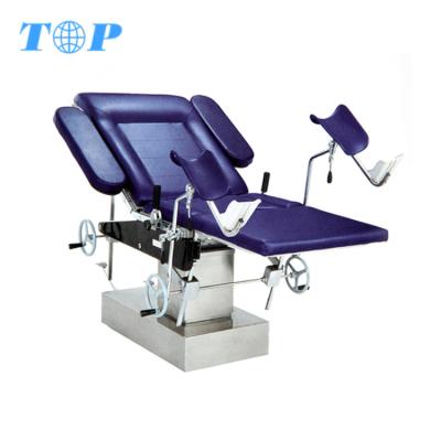 China Hot Sale New Hospital Bed TOP-M1082 Manual Gynecology Table Single Hospital Beds For Sale for sale