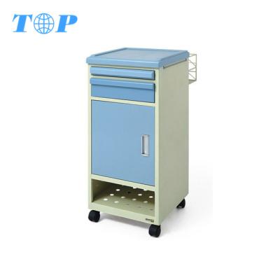 China M5017 Modern Steel Bedside Cabinet Hospital Office Furniture Medical Patient Room Furniture Manufacturers for sale